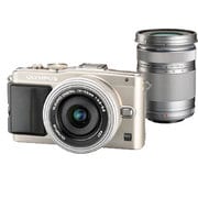 PEN Lite E-PL6 EZダブルズームキット [ボディ+「M.ZUIKO DIGITAL ED 14-42mm F3.5-5.6 EZ」+「M.ZUIKO DIGITAL ED 40-150mm F4.0-5.6 R」 シルバー]