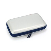 3DLSHP08 [プラスパレット 3DS LL/DSi LL用 セミハードポーチ シルバーネイビー]