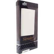 Slender flip cover for iPhone 6 White [iPhone 6/6s 4.7インチ ケース レザー フリップ カード収納]