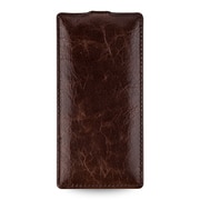 CBR-SYD6603AAEACB [BONRONI Premium Leather Case for Xperia Z3 Flip 濃茶]