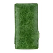 CBR-SYD5803MS4EAFG [BONRONI Premium Leather Case for Xperia Z3 Compact Book 緑]