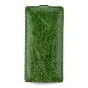 CBR-SYD5803AAEAFG [BONRONI Premium Leather Case for Xperia Z3 Compact Flip 緑]