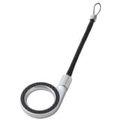 DFR-CA02SV [Finger Ring Strap Aluminum+Carbon アルミニウム製フィンガーストラップ シルバー/ブラックカーボンプレート]