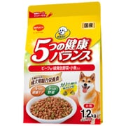 ビタワン 5つの健康バランス ビーフ味・野菜入り 小粒 [犬用 ドライフード 1.2kg 1歳からの成犬用総合栄養食]