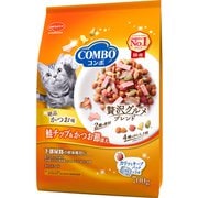 コンボ キャット かつお味・鮭チップ・かつおぶし添え [猫用 ドライフード 700g 総合栄養食]