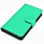 1283Z3COM [Xperia Z3 Compact SO-02G専用 手帳型ケース 合皮タイプ ミントブルー]