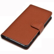 1287Z3COM [Xperia Z3 Compact SO-02G専用 手帳型ケース 合皮タイプ ブラウン]