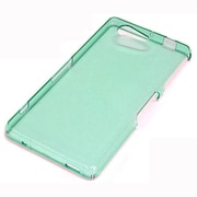 1424Z3COM [Xperia Z3 Compact SO-02G専用 イージーハードケース 液晶保護フィルム付 クリアグリーン]