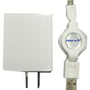 USB-ACアダプター 2ポート Micro-USBケーブル付属 1.5A ホワイト PXACS-15WH