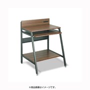OAラック デスク コンパクトフラットデスク ウォールナット RPM-D651-WN