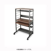 OAラック デスク シェルフ型パソコンラック ウォールナット RPM-D773-WN