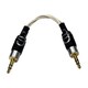 3.5mm 14.2cm 3.5mm MINI TO MINIケーブル 14.2cm STRAIGHT ANALOG INTERCONNECT CABLE