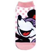 AWDS2714J [キャラックス ミニーマウス ドット レディースソックス WH×PK 22～24cm]