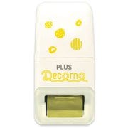 限定 デコレーションローラー いちめんデコルノ みずたまイエロー 38788