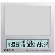 カシオアートフレーム(S) パールシルバー 電波置き時計 温・湿度計付き DA-C100PS