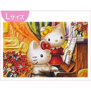 カシオアートレリーフ(L) ピアノに寄るハローキティ DA-R200-0008