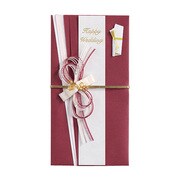 新金封 カラードロップ レッド キ-619R