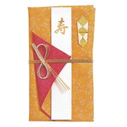 袱紗金封 リバーシブル 赤/黄 キ-MT03