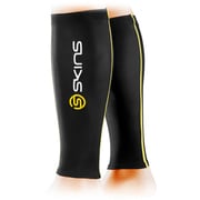 J59052088D-BKYL-XL [Essentials メンズカーフタイツ ブラック×イエロー サイズXL]