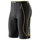 J60052002D-BKYL-XL [A200 メンズハーフタイツ ブラック×イエロー サイズXL]