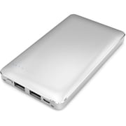 Blue Sphere 10000mAh メタルボディーモバイルバッテリー シルバー MS-31-SL
