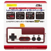 モバイルバッテリー 3600mAh MicroSD用カードリーダー (ゲーム機/スマホ/他用) レトコンバッテリー&カードリーダー