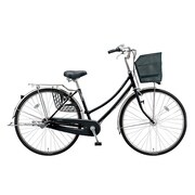 シティサイクル NOLKOG（ノルコグ） W型 点灯虫 26型 変速なし E.Xブラック NW60T4