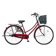 シティサイクル NOLKOG（ノルコグ） W型 点灯虫 26型 内装3段変速 F.Xスターレッド＆BK NW63T4