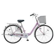 シティサイクル NOLKOG（ノルコグ） UL型 ダイナモランプ 24型 内装3段変速 M.ライトシャインローズ NU434