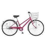 シティサイクル NOLKOG（ノルコグ） SL型 点灯虫 26型 内装3段変速 E.Xチェリーピンク NS63T4