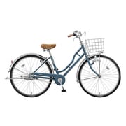シティサイクル NOLKOG（ノルコグ） H型 ダイナモランプ 26型 内装3段変速 T.Xグリーンアッシュ NH634