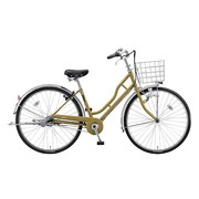 シティサイクル NOLKOG（ノルコグ） H型 ダイナモランプ 27型 変速なし T.Xクラシックマスタード NH704
