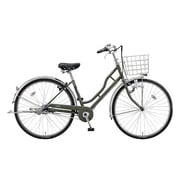 シティサイクル NOLKOG（ノルコグ） H型 点灯虫 27型 内装3段変速 T.Xマットカーキ NH73T4