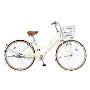 シティサイクル NOLKOG（ノルコグ） L型 点灯虫 26型 内装3段変速 E.Xクリームアイボリー NL63T4