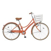シティサイクル NOLKOG（ノルコグ） L型 点灯虫 26型 内装3段変速 P.Xソフトオレンジ NL63T4