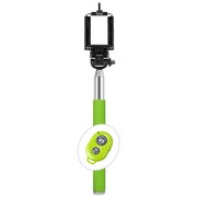 自分撮りスティック smastick(スマスティック) Bluetooth接続 リモコンシャッタータイプ ライトグリーン SS-02RGR