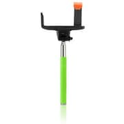自分撮りスティック smastick（スマスティック） Bluetooth接続 手元シャッタータイプ ライトグリーン SS-03RGR