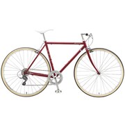 クロスバイク BALLAD（バラッド） 52cm 700×28C 外装8段変速 ボルドー 15BALDBD52
