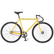 ロードバイク FEATHER（フェザー） 43cm 700×25C 変速なし マスタード 15FETRMS43