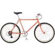 マウンテンバイク MTF(エムティーエフ) 52cm 26型 外装8段変速 サーモンピンク 15MTF0PK52