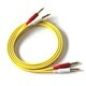 PHONE-PHONEケーブル 標準プラグ×2-標準プラグ×2 1.8m 黄 2PP-1.8M-YLW