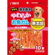 SSM-001 [ゴン太のササミ巻き巻き やわらかお魚ガム 10本]