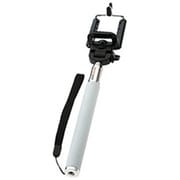 自分撮り用スティック Monopod with mount 白 Z07-1