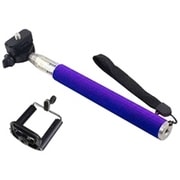自分撮り用スティック Monopod with mount 紫 Z07-1