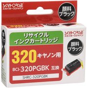 リサイクルインク キヤノン BCI-320PGBK対応 ブラック SHRC-320PGBK