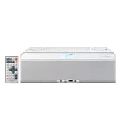 CD USB対応 パーソナルステレオシステム ホワイト ワイドFM対応 CLX-50-W