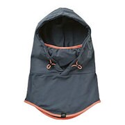 フリースフーディネックウォーマー チャコール PE4790-22