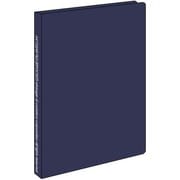 A4クリアファイル20 ダークブルー SLD-71-15