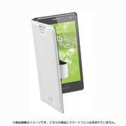 BOOK UNI スマホユニバーサルケース 5インチ 白 [BOOK UNI スマホユニバーサルケース 5インチ 白]