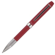メタリノフィット 2色(黒・赤)油性ボールペン 0.7mm+シャープペンシル 0.5mm レッド 16-0219-230